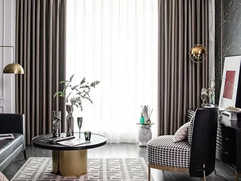 Blackout Curtains with Sheers